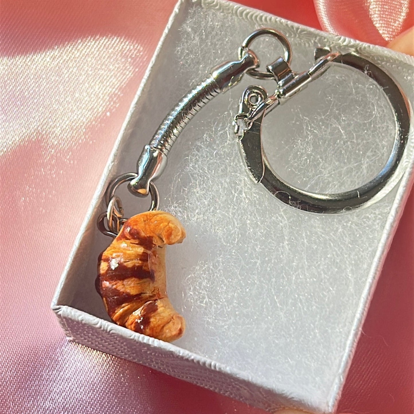 Chocolate Croissant Charm