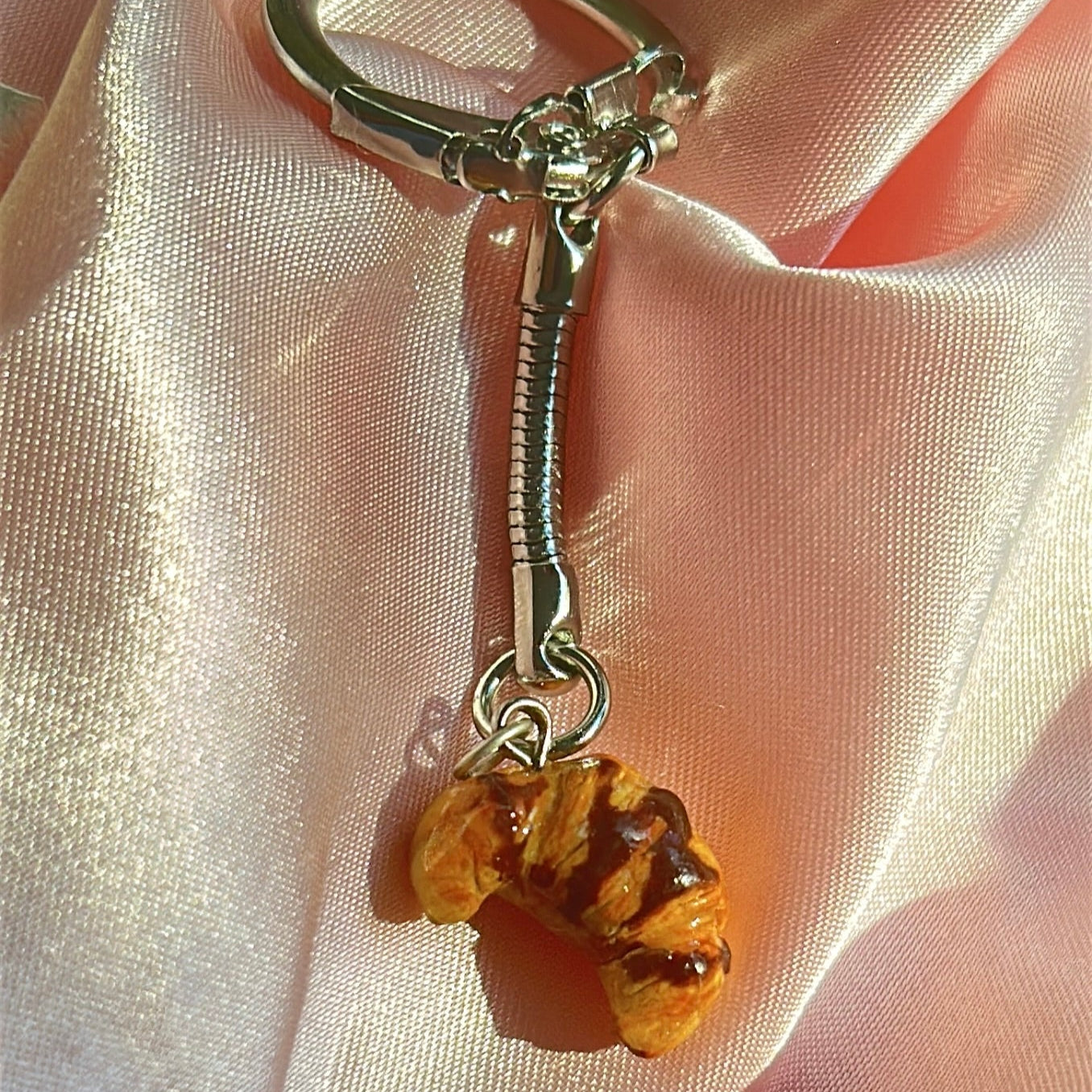 Chocolate Croissant Charm
