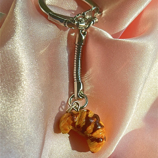 Chocolate Croissant Charm